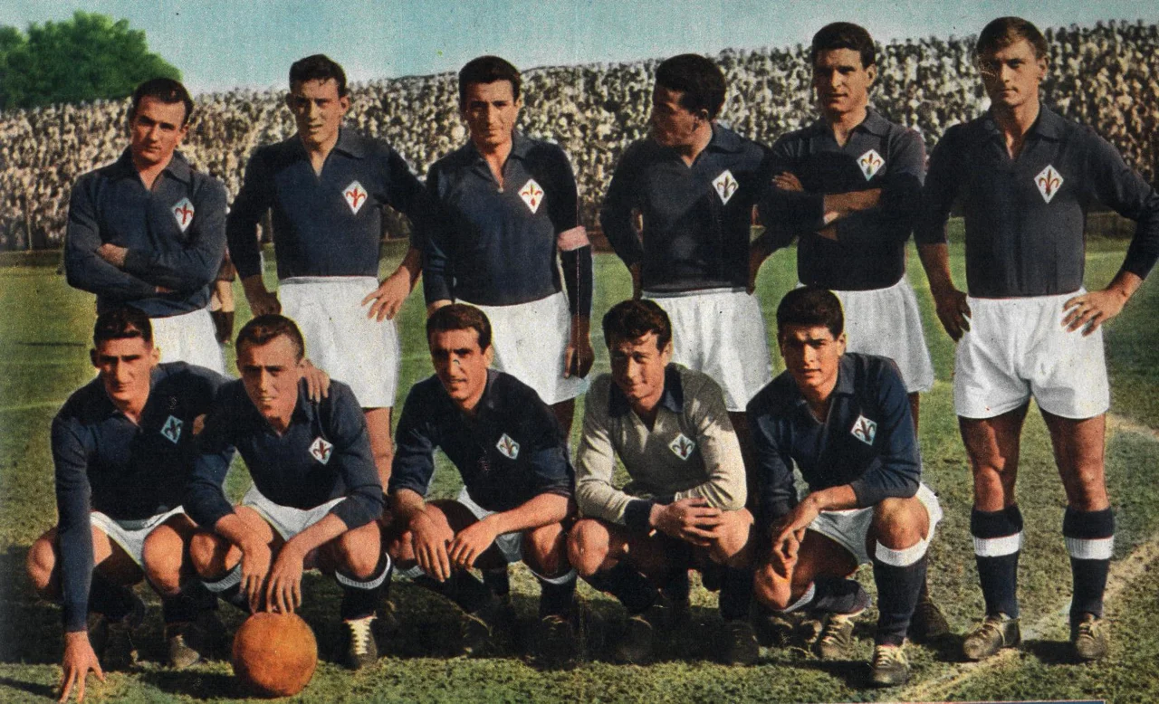 Fiorentina team, 1955/56 season