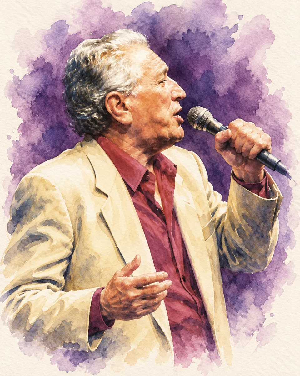 Narciso Parigi — watercolour portrait